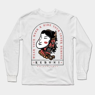 Hannya Demon Long Sleeve T-Shirt